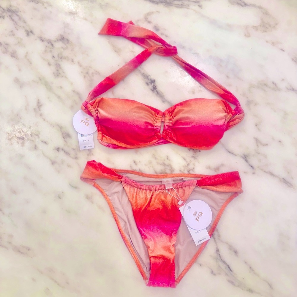 PQ Sunset Glow Bikini Set
